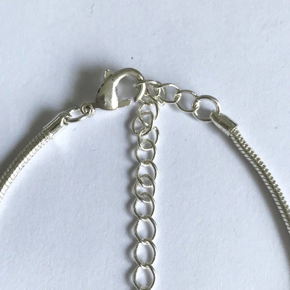 Seahorse Sea Life Charm Bracelet Shells Silver Plated Island 8-11" Plus Size - Picture 9 of 10